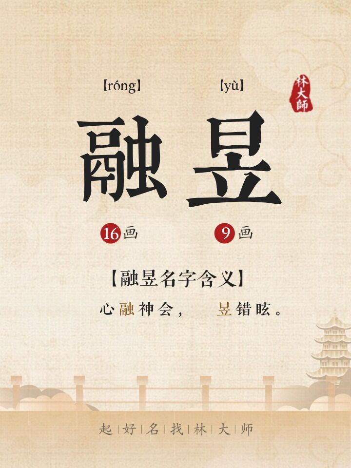 融昱名字诗词来源